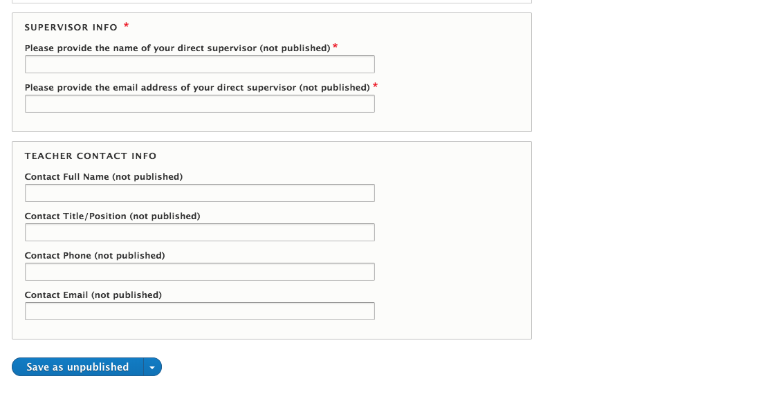 Submit a Learning Tree Wish Step 4