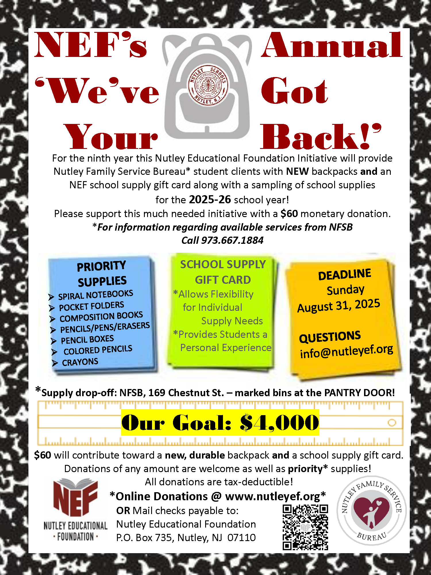 2025 We Got Your Back flyer