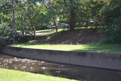 Planned site for outdoor classroom